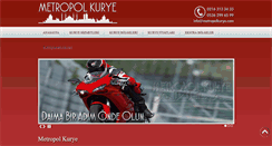 Desktop Screenshot of metropolkurye.com